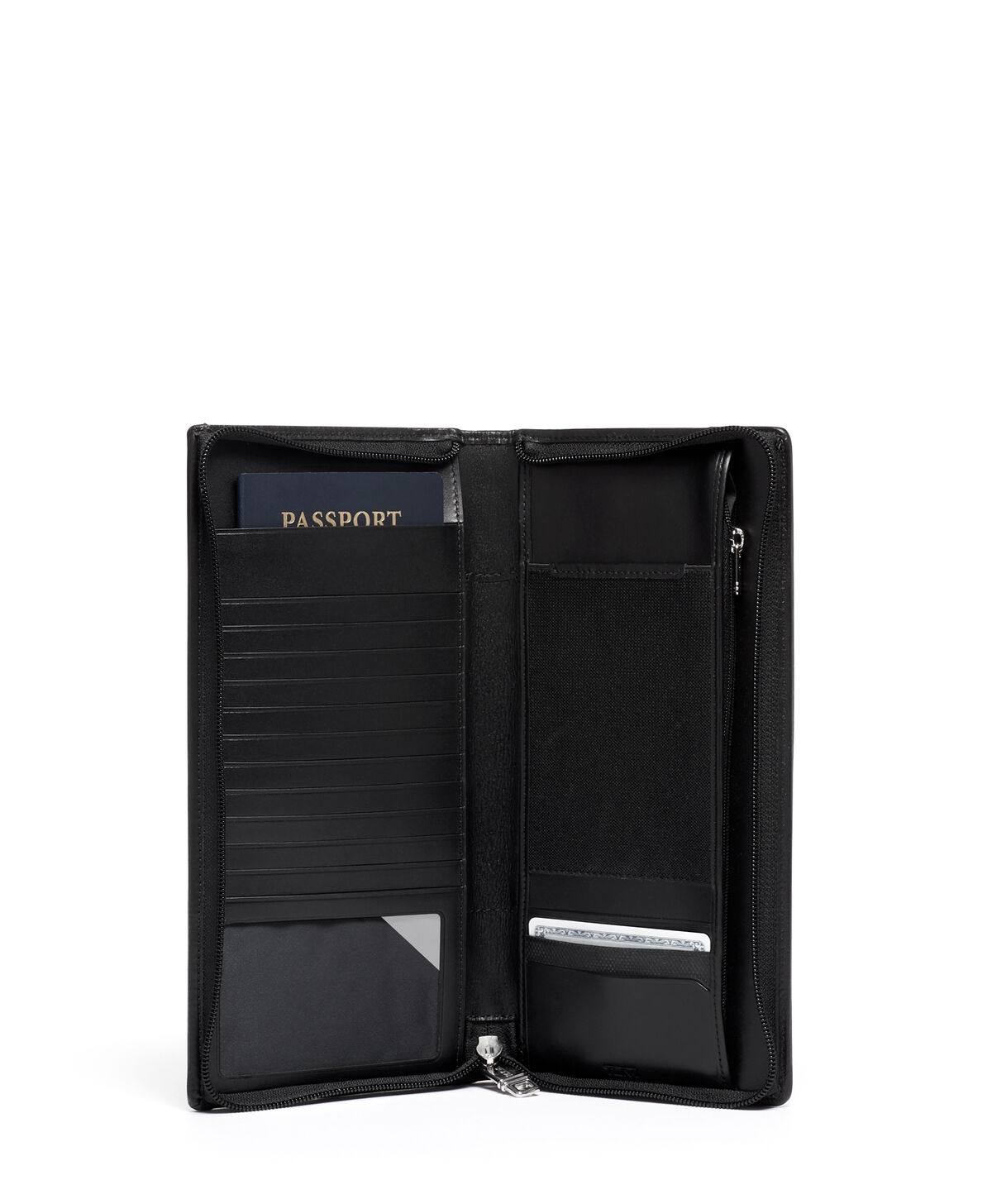 Tumi Alpha ZIP TRAVEL CASE  Black