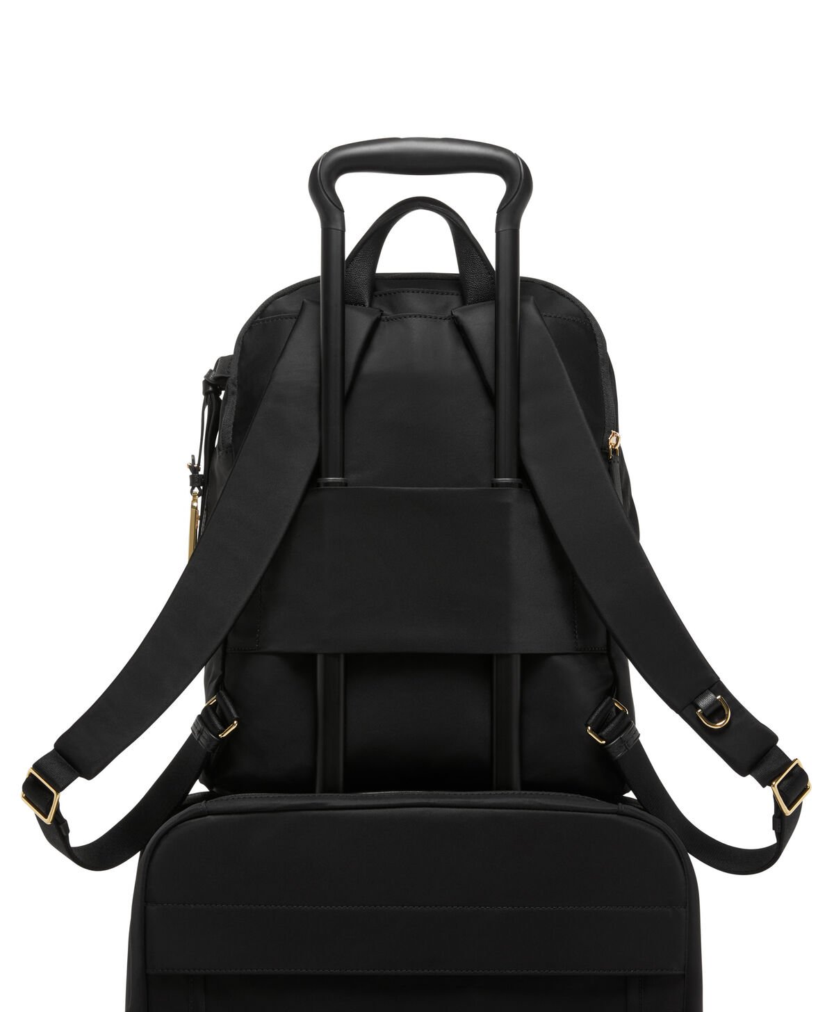 TUMI Voyageur HALSEY BACKPACK  Black/Gold TUMI Voyageur HALSEY BACKPACK  Black/Gold