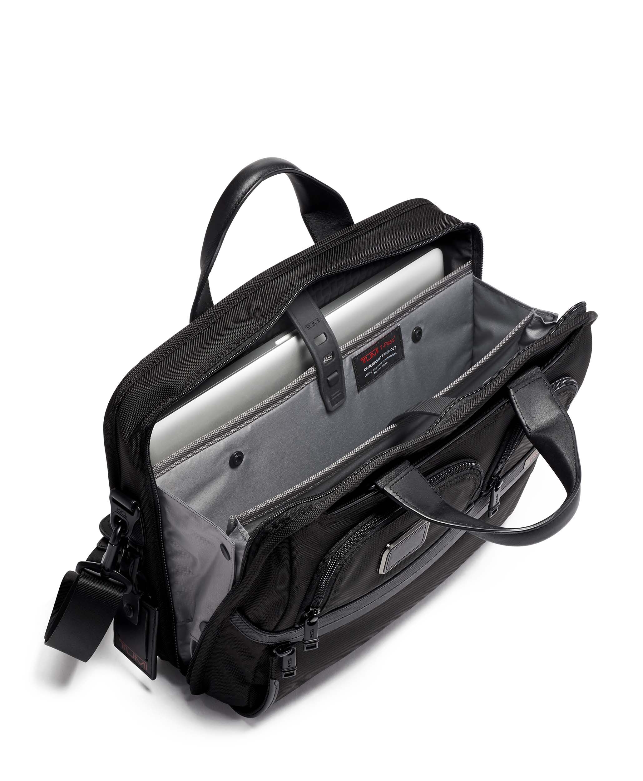 tumi charleston compact brief