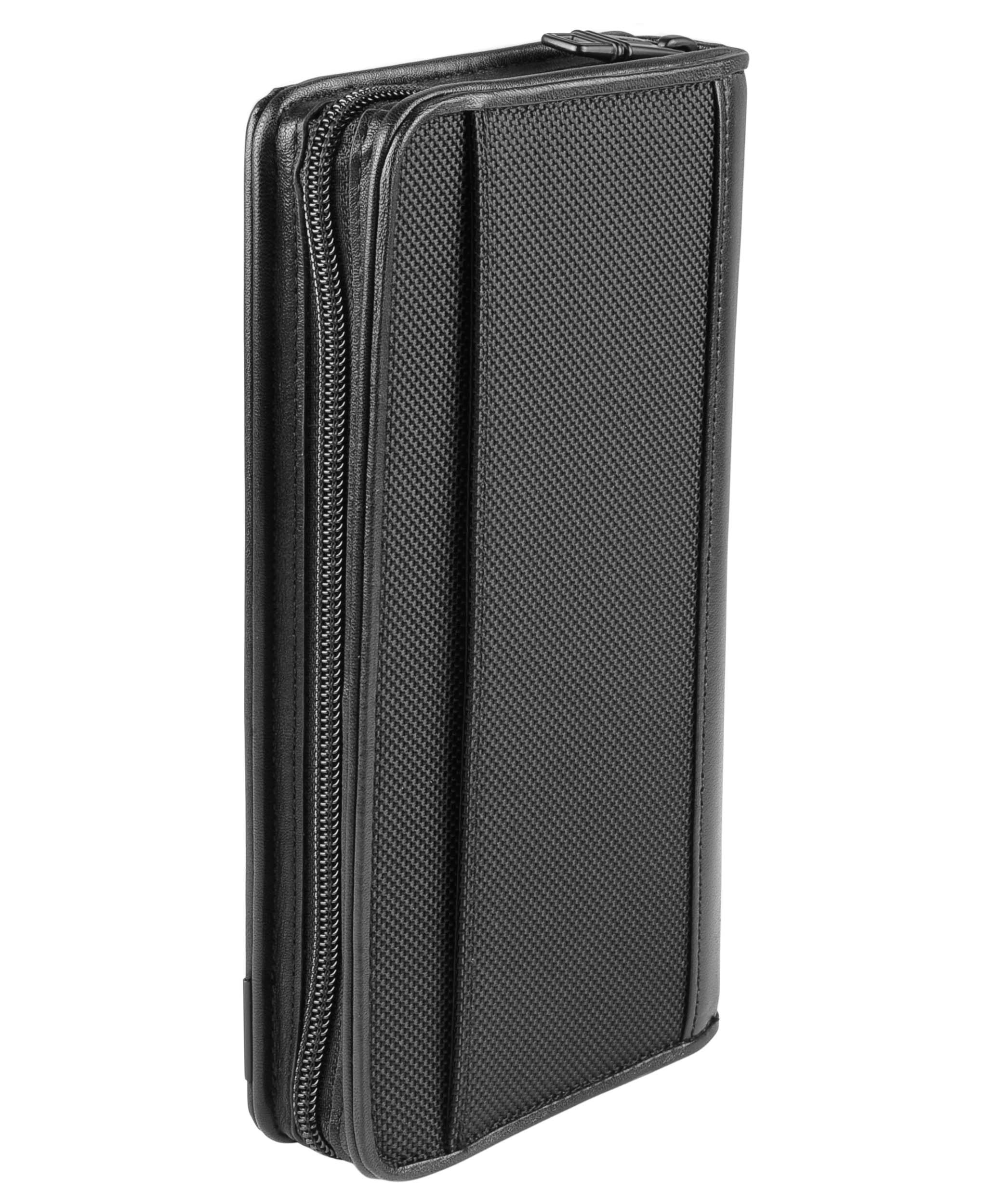 Tumi id lock zip around travel wallet Clearance