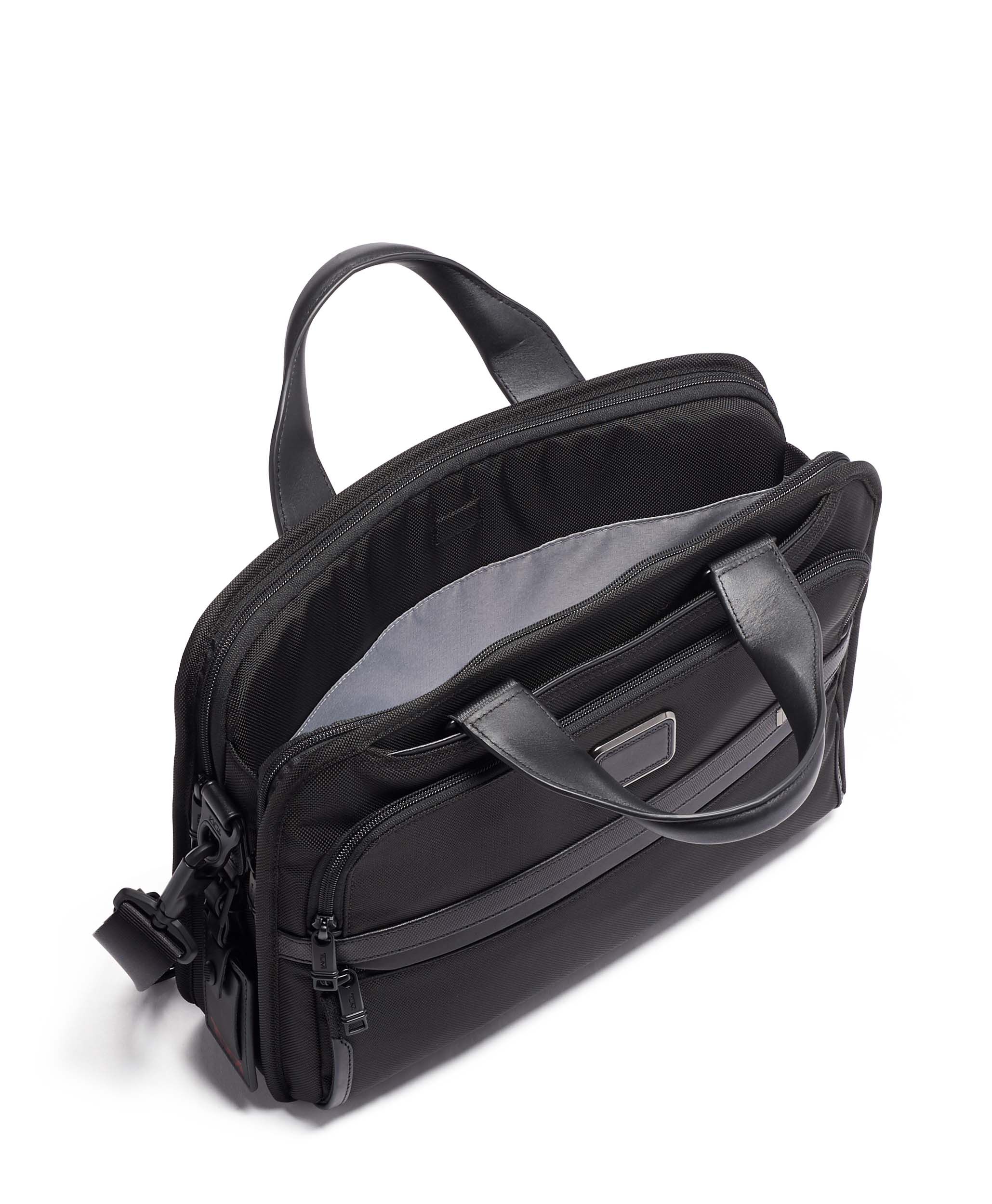 tumi charleston compact brief