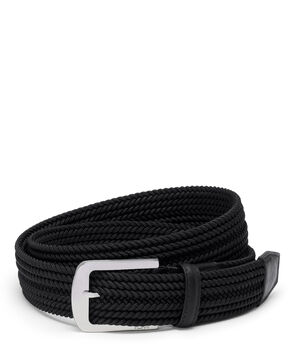 Belts Rounded Rectangle Woven Belt, 35mm