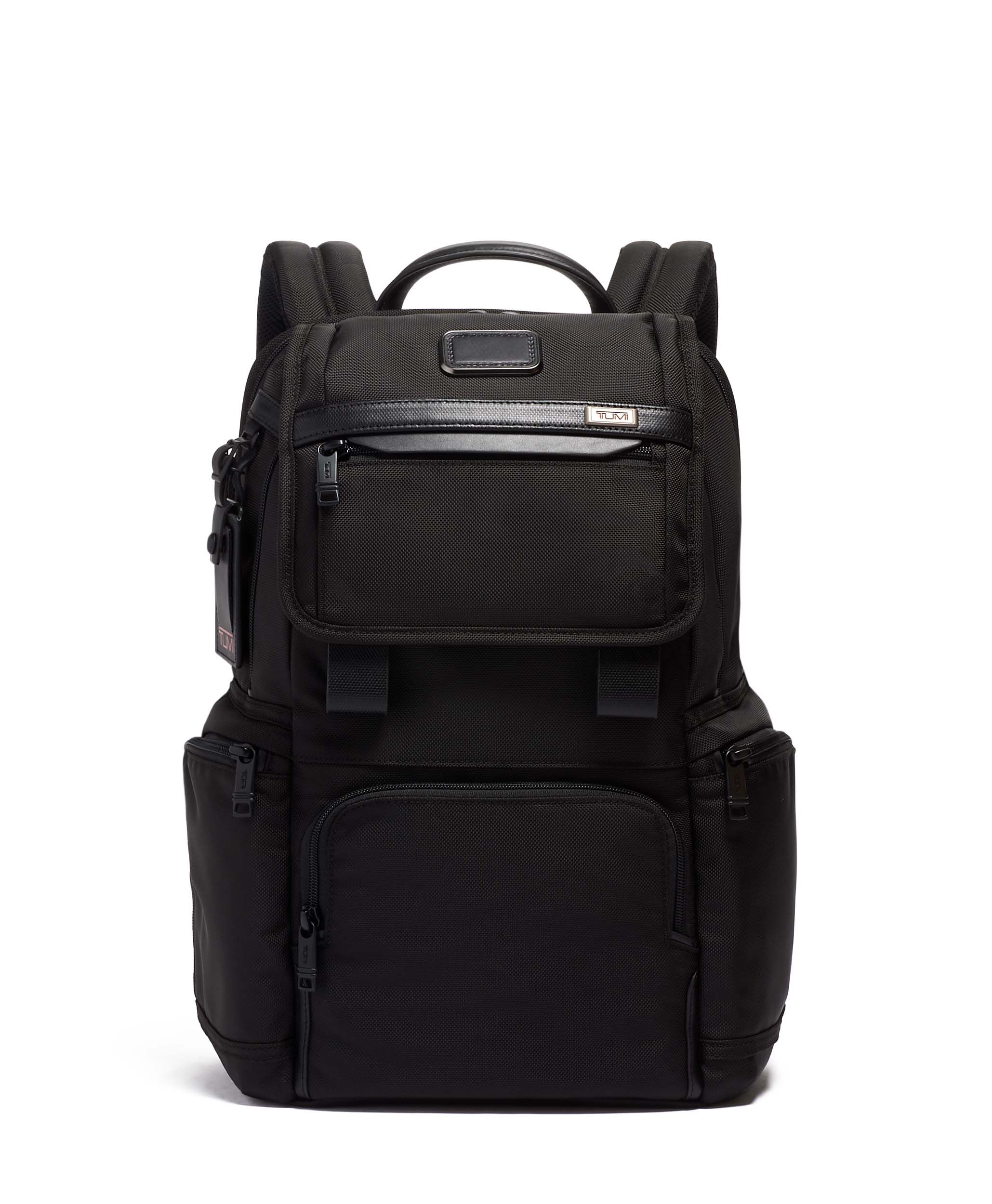 tumi alpha 3 leather backpack