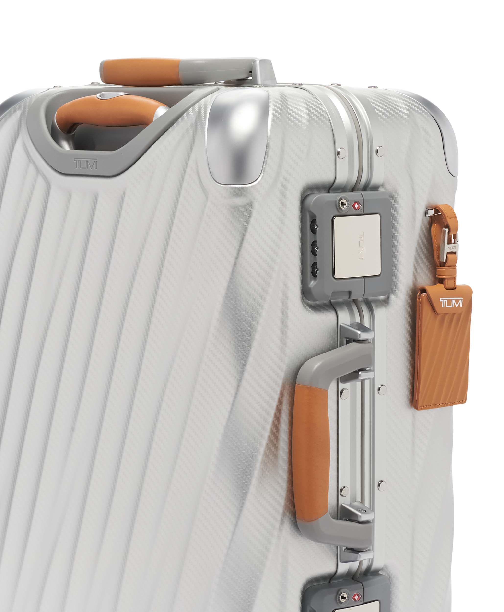 Tumi aluminium luggage hot sale