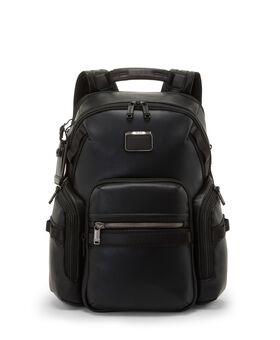 Navigation Backpack Leather Alpha Bravo