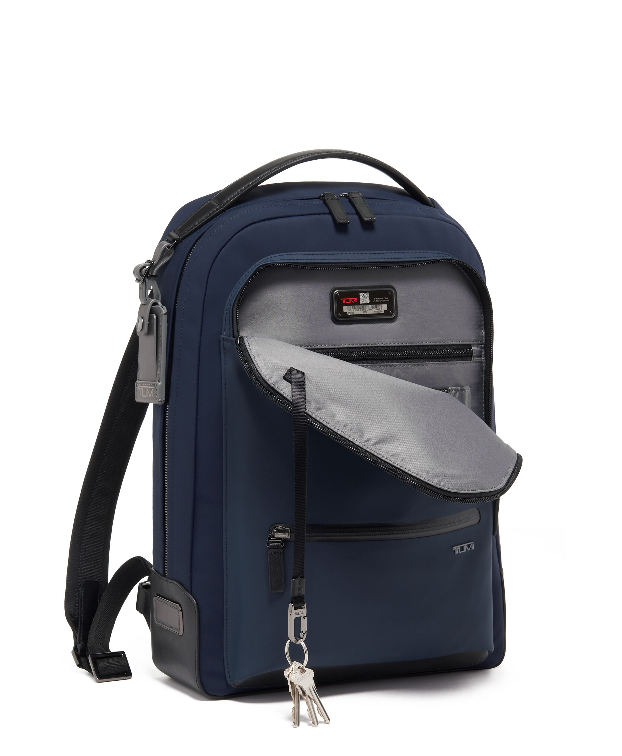 Tumi backpack navy clearance